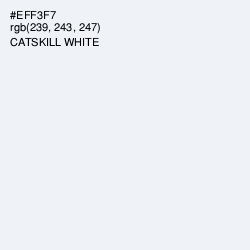 #EFF3F7 - Catskill White Color Image